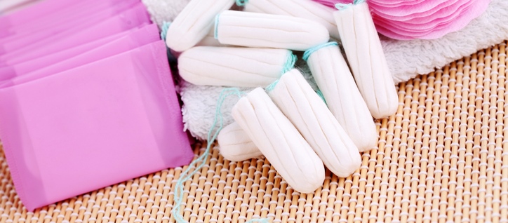 pads tampons period dignity